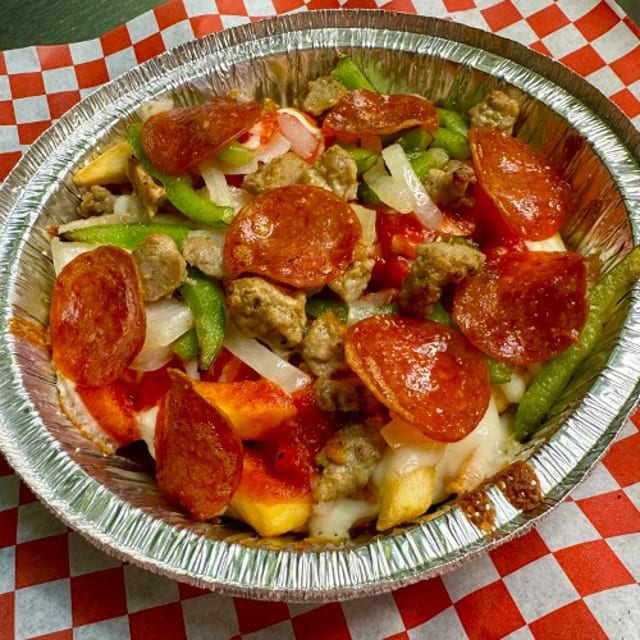 VZ Pizza Fries.