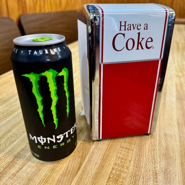 16 Oz Monster Energy.